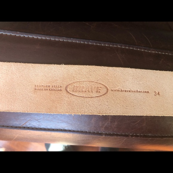 Y2K Western inspired white leather belt - Picture 2 of 3